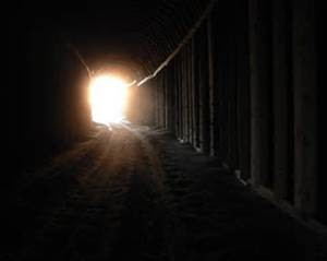 light at end of tunnel