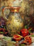 Ancient Pitcher at Thanksgiving - Posted on Friday, November 28, 2014 by Julie Ford Oliver