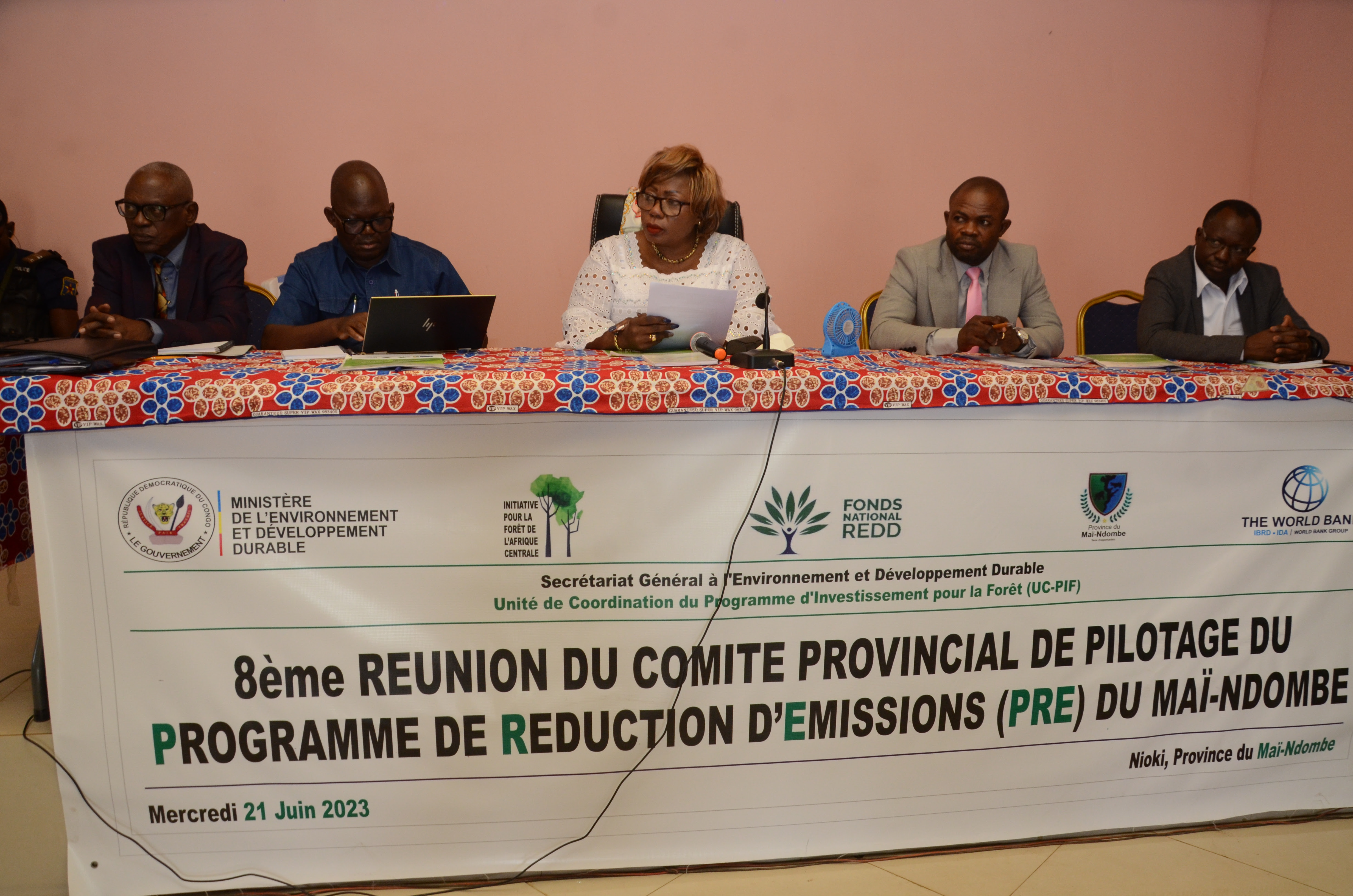 Photo2- Vue en salle des délégués aux Négociations entre le Gouvernement de la RDC et la Banque mondiale