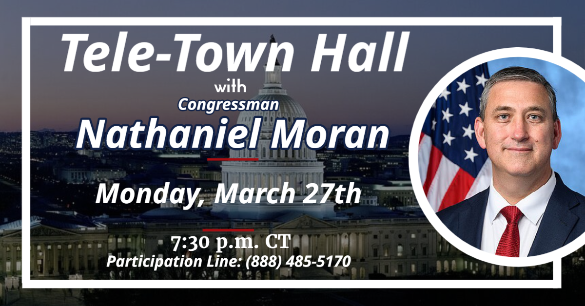 March 27th Tele-Town Hall Graphic
