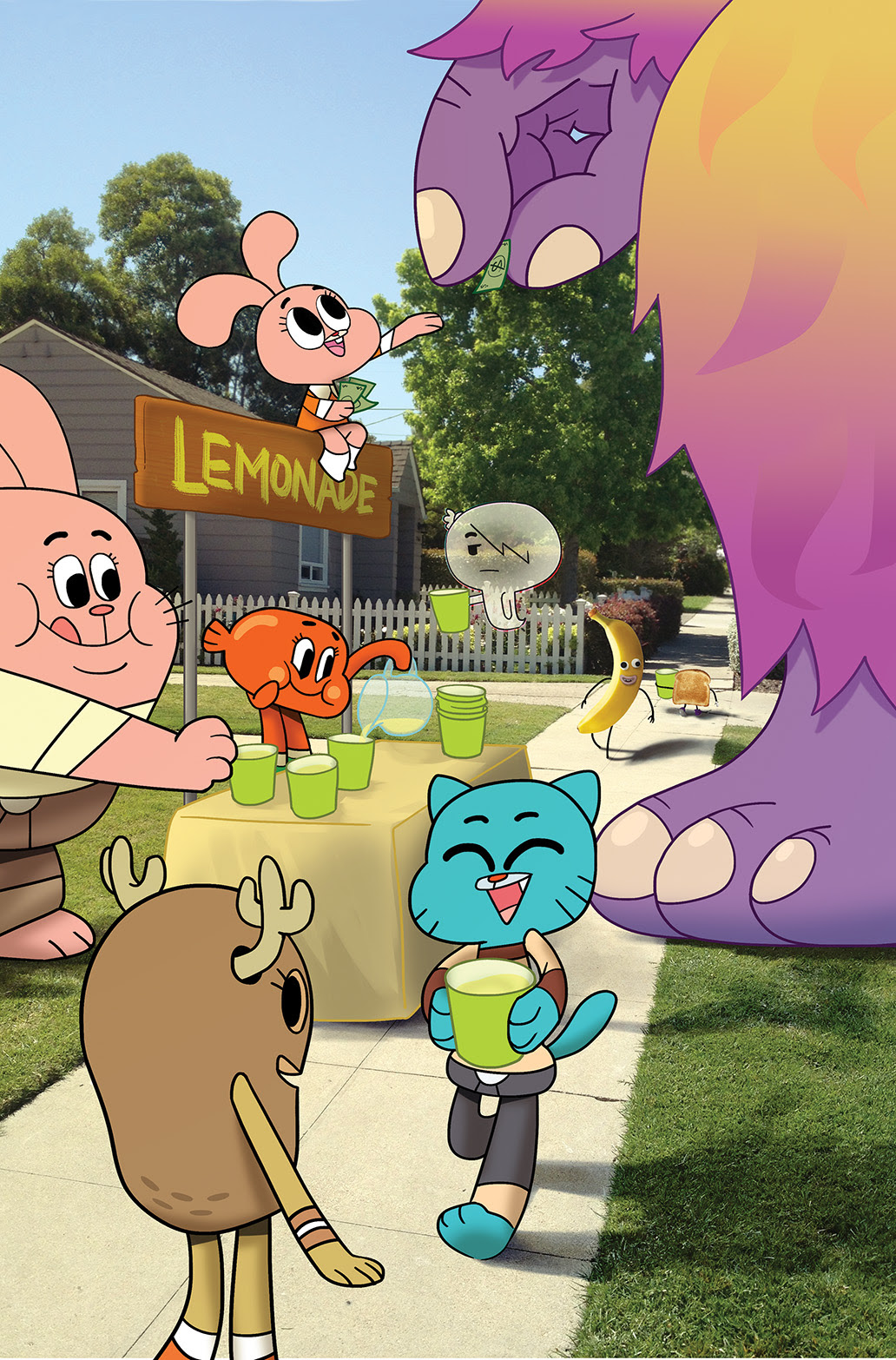 THE AMAZING WORLD OF GUMBALL #4 Cover B by Irena Flores