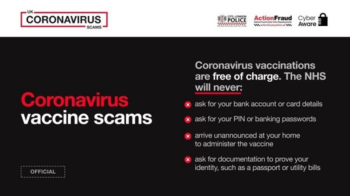 Covid vaccine scam