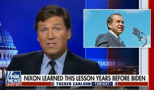 Tucker Carlson Claims CIA Took Nixon Down Because He Knew Their Secret…