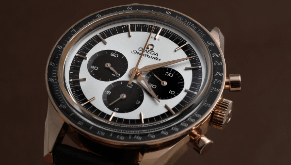 Omega Speedmaster First In Space Sedna Gold Watch 311.63.40.30.02.001