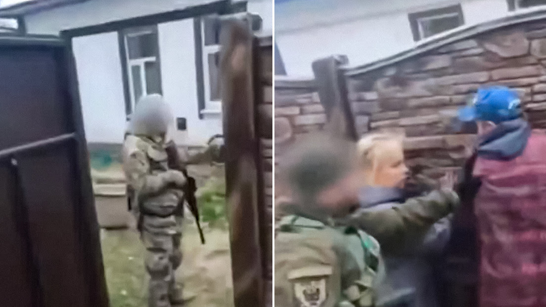 VIDEO: Soldados ucranianos realizan una 