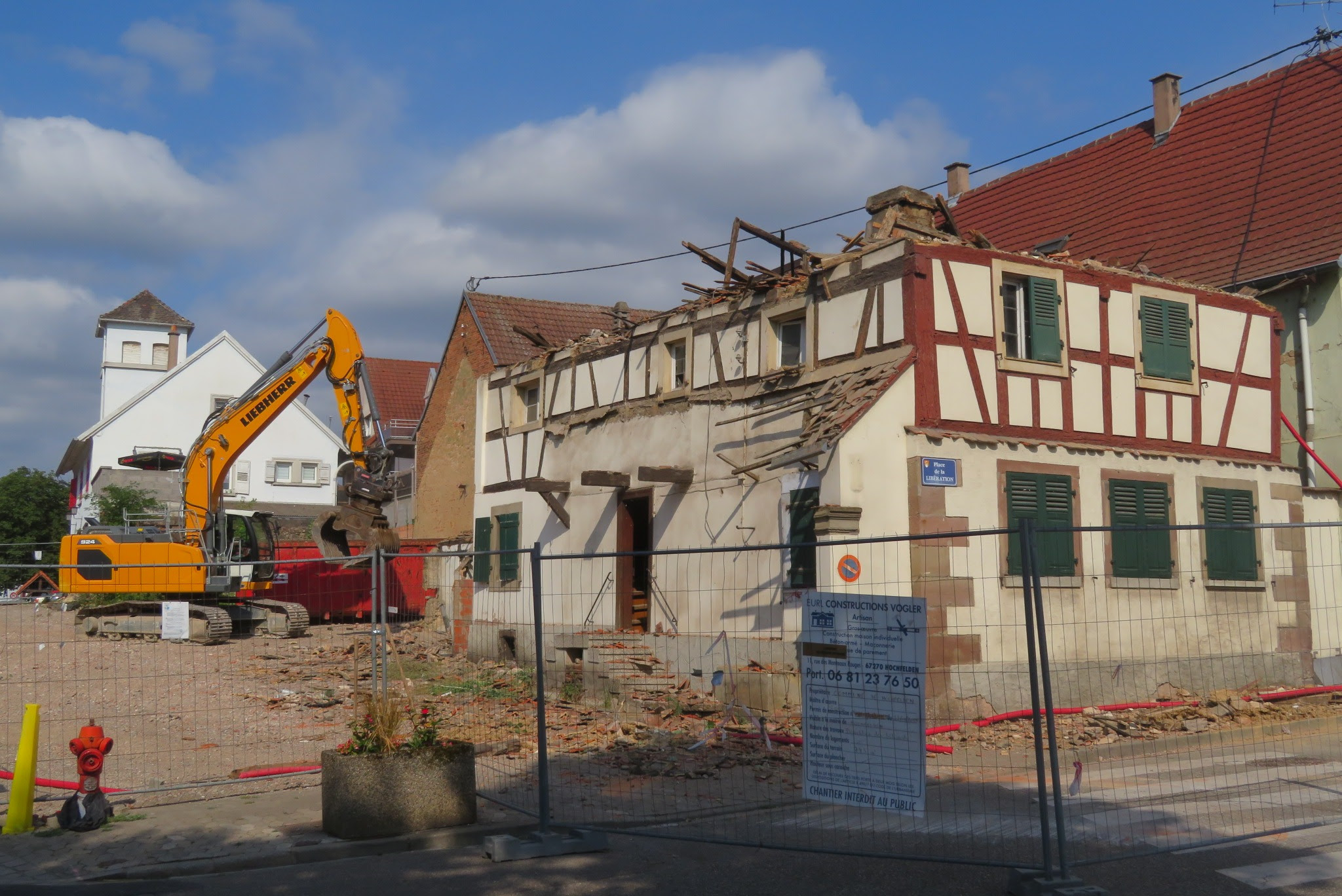 Démolition maison Hochfelden