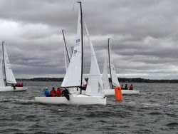 J/70 sailing Chesapeake Bay champs