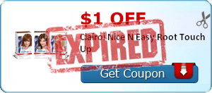 $1.00 off Clairol Nice N Easy Root Touch Up