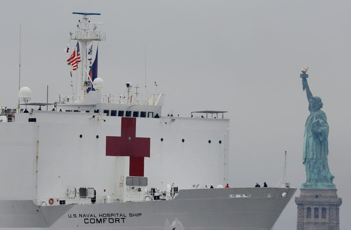 USNS Comfort in New York. 4.JPG
