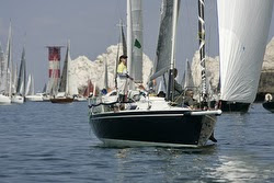 J/105 sailing Round Island Race- UK