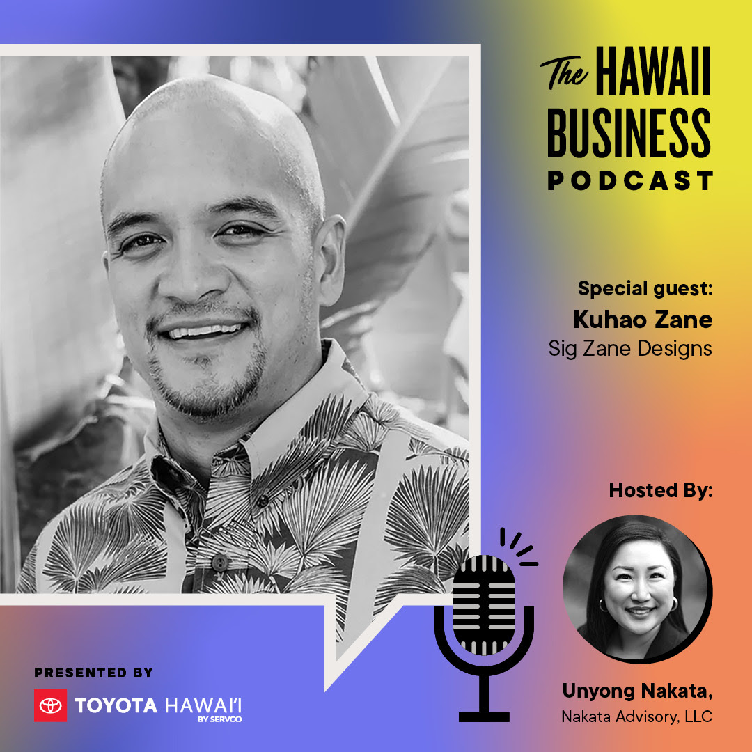Click here to listen to the latest episode of The Hawaii Business Podcast featuring Kuhao Zane!
