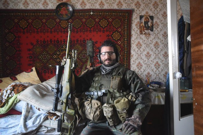 ‘Why not?’ A Canadian sniper in Ukraine
