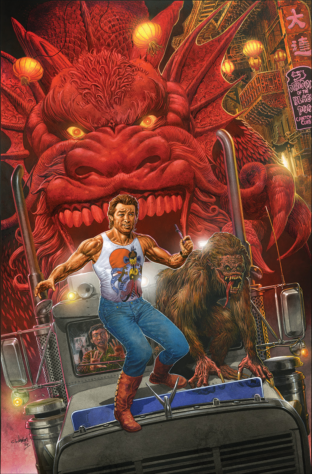 BIG TROUBLE IN LITTLE CHINA #1 Cover C by Chris Weston