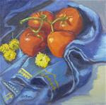 Tomatoes in Denim - Posted on Wednesday, March 25, 2015 by Lydia LaChance
