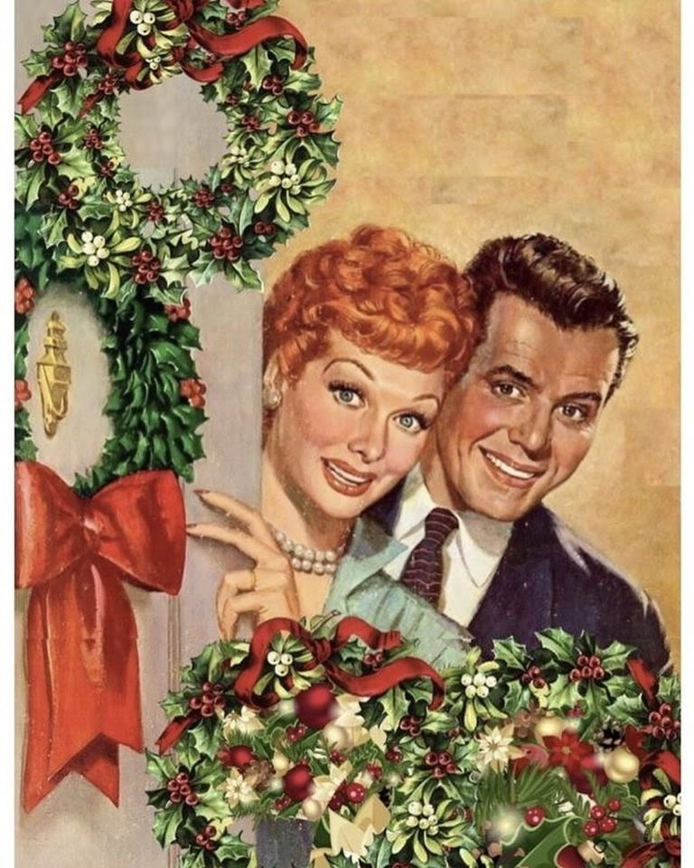 I Love Lucy Colorized Christmas 2020 - The Danfield Tribune - THE LUCY LOUNGE - www.lucylounge.com