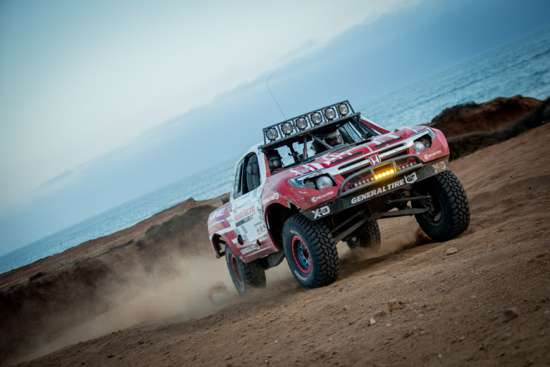 Honda Ridgeline, Jeff Proctor, Pat Dailey, PCI Race Radios, KC Hilites, General Tire, Bink Designs, Baja 500