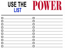 Lists are powerful tools