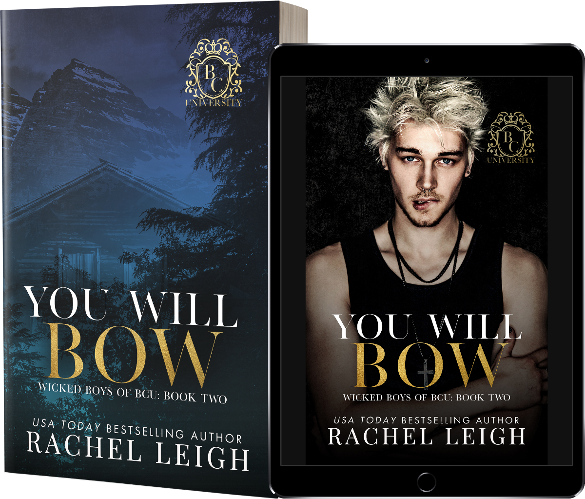 Cover Reveal You Will Bow by Rachel Leigh Kay Daniels Romance