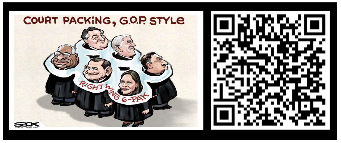 Right wing court packing, Republican style.