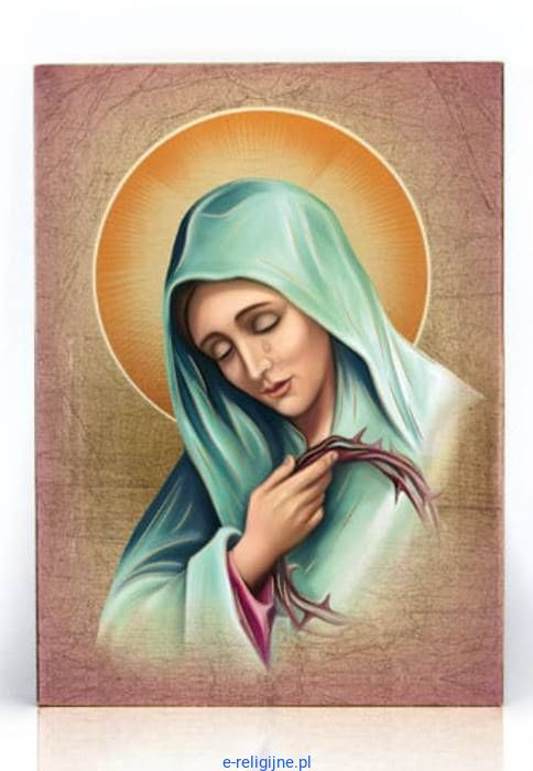 Obraz Matka Boża Bolesna 12x16 - e-religijne.pl katolicki sklep internetowy