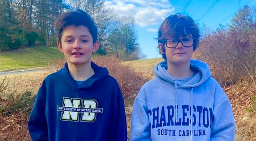  12-year-old boys hailed heroes after finding grenade in Wrentham