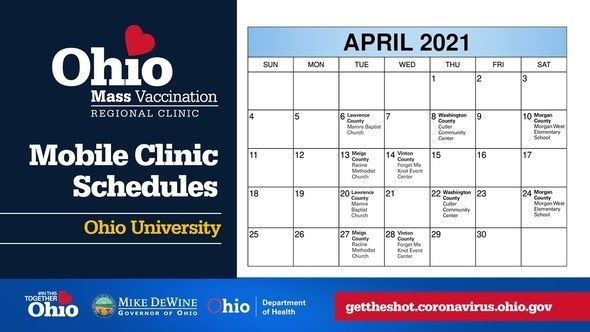 Ohio University Mass Clinic April