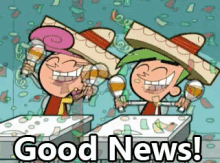 Good News GIF - GoodNews FairlyOddParents GIFs