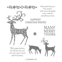 Dashing Deer Cling-Mount Stamp Set Dashing Deer Cling-Mount Stamp Set