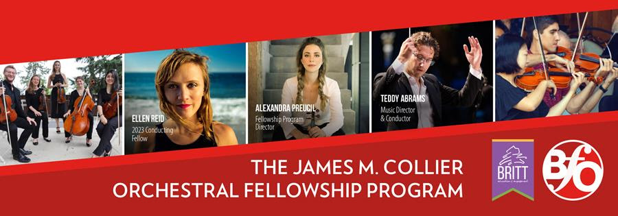 James M. Collier Orchestral Fellowships 2023