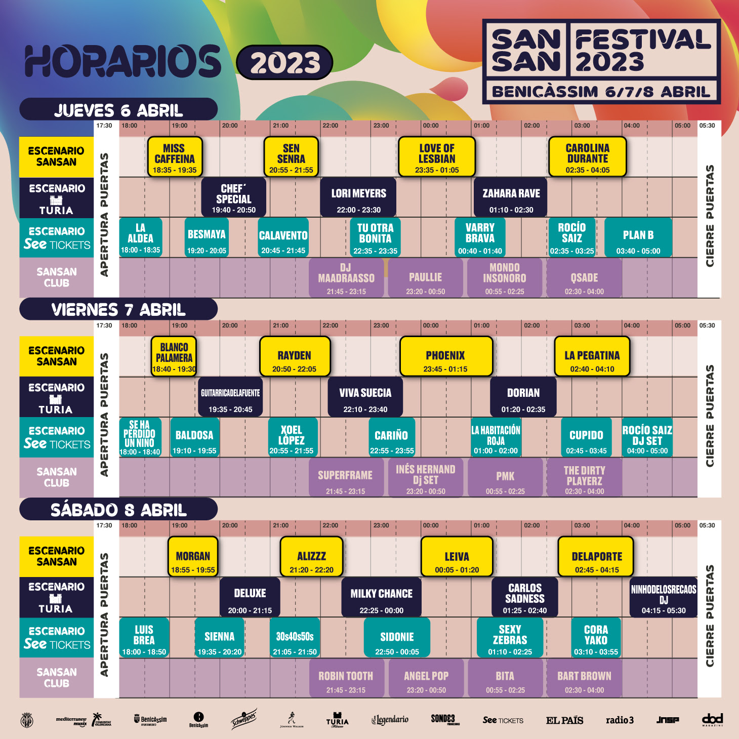 Descubre toda la información del San San Festival 2023 Lunas Pasajeras