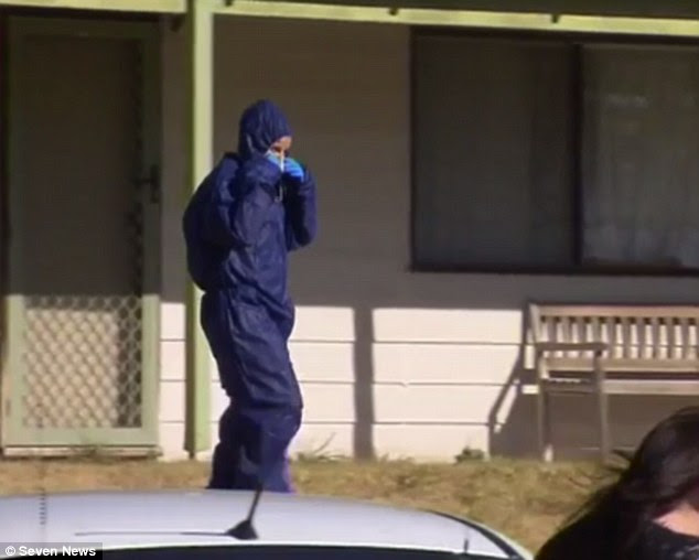 Police search a property south of Perth owned by the parents of a man charged with two murders