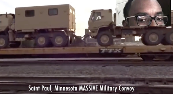 Martial Law Convoys Sent to Baton Rouge, Dallas, and St. Paul Before Shootings (Videos) Martial Law Convoys Sent to Baton Rouge, Dallas, and St. Paul Before Shootings (Videos)