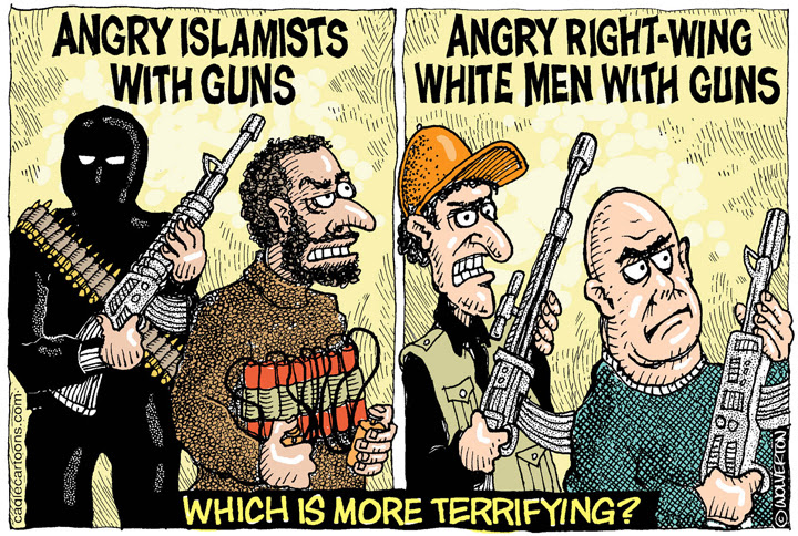 WHITE MEN WITH GUNS
