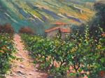 Tuscany vineyard – Italian countryside, Landscape oil painting on Gesso board - Posted on Sunday, November 16, 2014 by Nick Sarazan