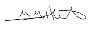 Geoff Gottlieb's signature