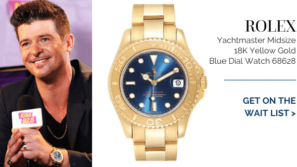 Rolex Yachtmaster Yellow Gold Blue Dial