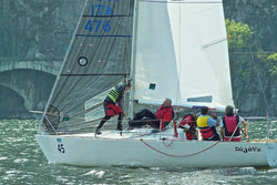 J/24 sailing Italy's Adriatic coast