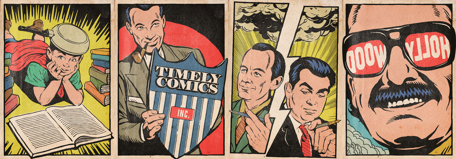 Timely Comics hits the press for the first time