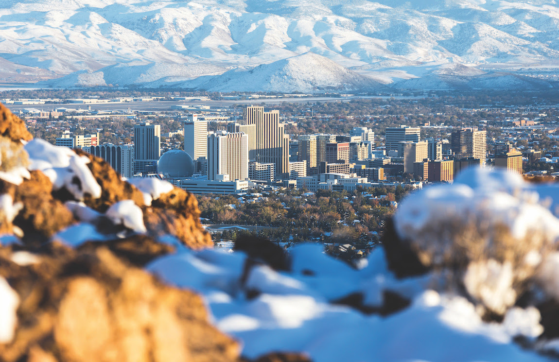 View of Reno's city limits