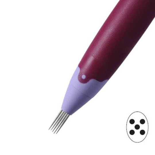 Pergamano outil perforation 5 pointes 10212