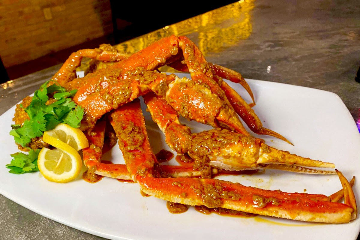 Malay Snow Crab Legs at Phat Eatery