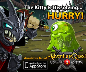 Battle Gems... Kitty is Disolving.. HURRY!
