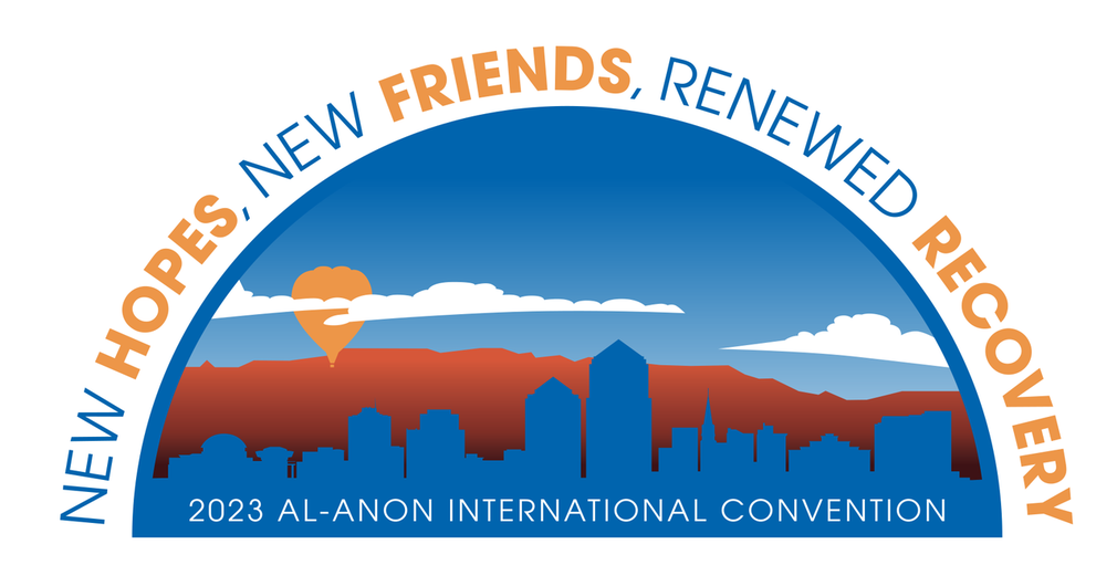 International Convetion Logo with slogan New Hopes, New Friends, Renewed Recovery