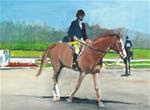 A Horse Called Wendy (12" x 16" oil on canvas paper - no frame) - Posted on Thursday, April 16, 2015 by Ramon DelRosario