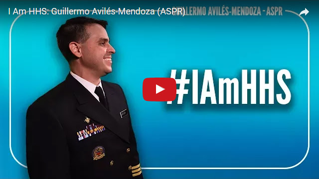 YouTube Embedded Video: I Am HHS: Guillermo Avilés-Mendoza (ASPR)