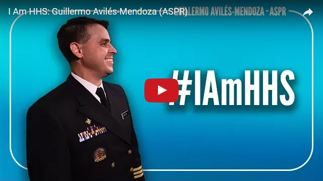 YouTube Embedded Video: I Am HHS: Guillermo Avilés-Mendoza (ASPR) YouTube Embedded Video: I Am HHS: Guillermo Avilés-Mendoza (ASPR)