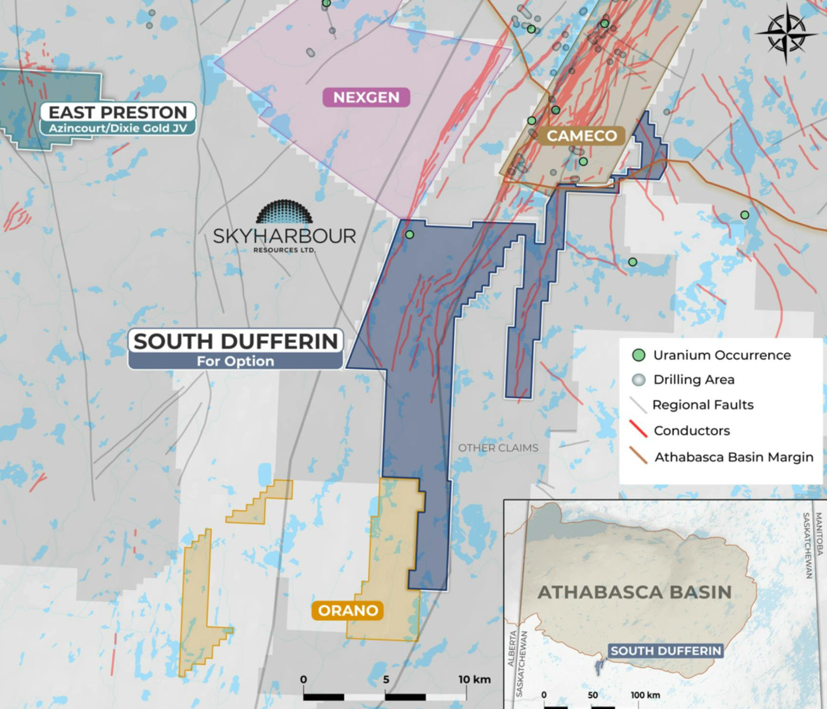 South Dufferin Uranium Project | Skyharbour Resources