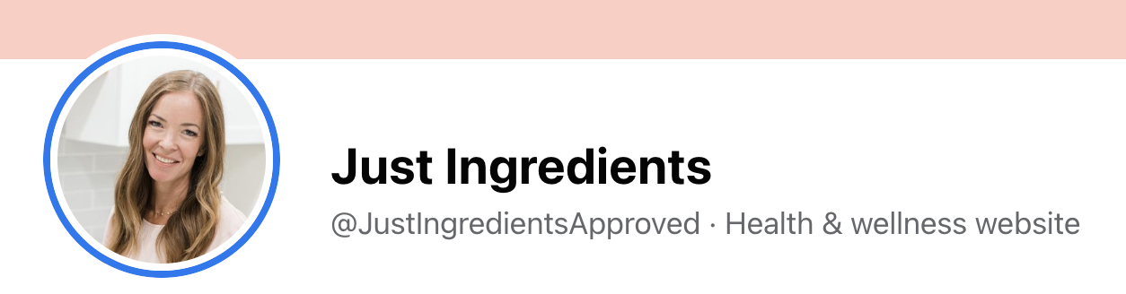 Just ingredients