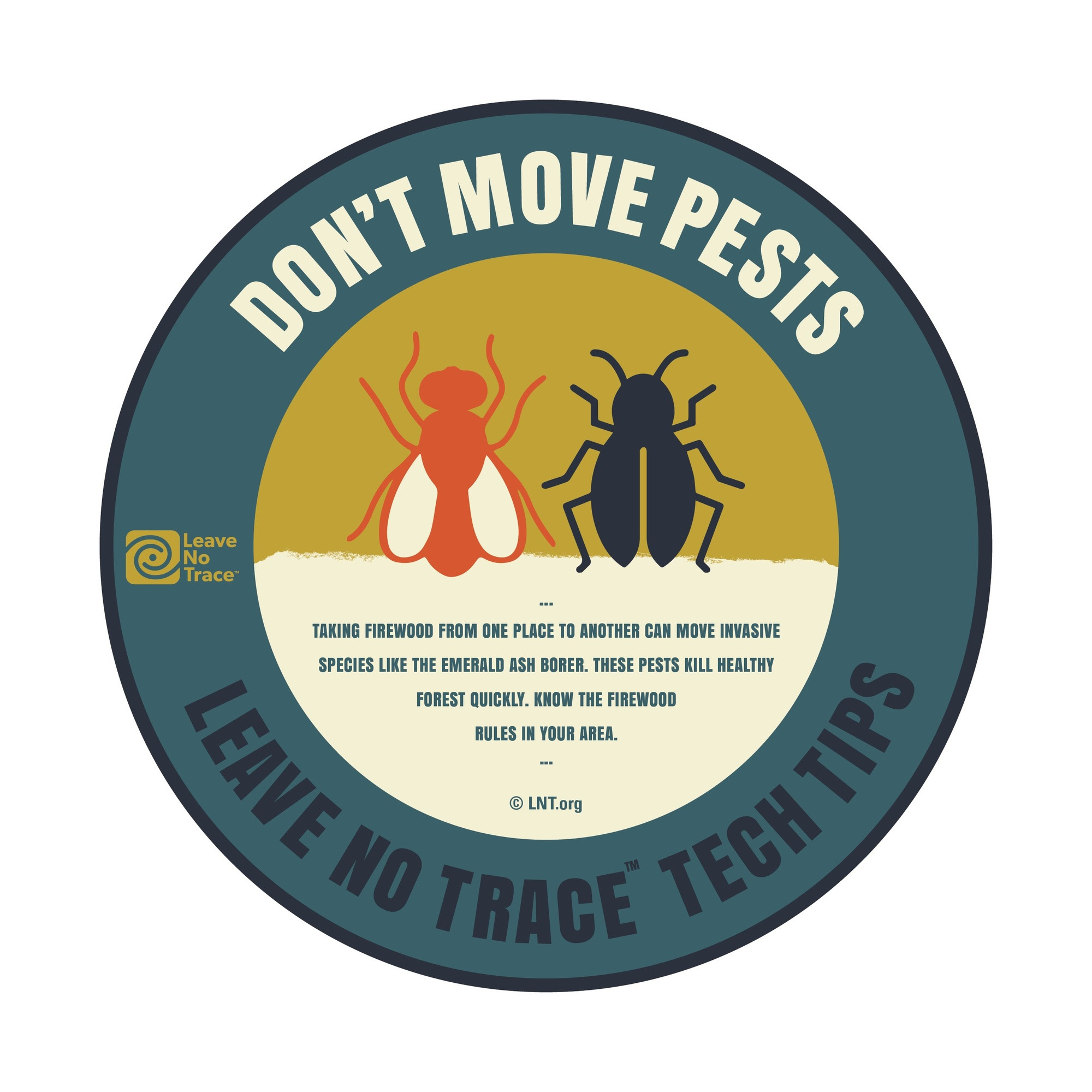 Leave No Trace Tech Tip: Don't Move Pests