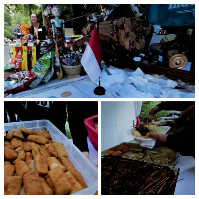 Makanan dan stand Indonesia lainnya. Sumber: Dok. pribadi